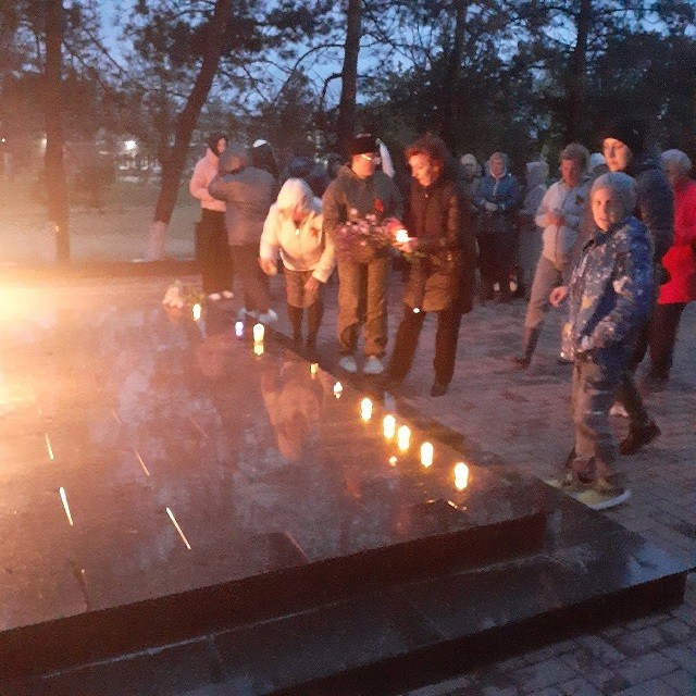 Акция "Свеча памяти" 8 мая 2023 г.